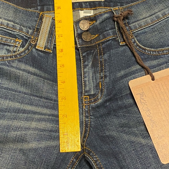 Truck Jeans Women’s juniors size 5 bootcut Made in USA Original American Ride - Picture 8 of 9
